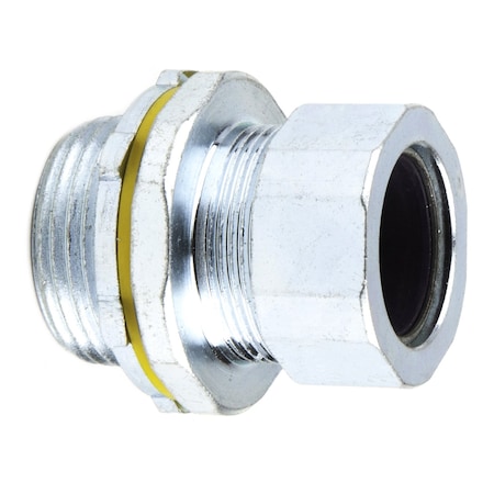 Dottie L.H. Dottie 1'' Steel Strain Relief Connector (Purple Grommet), 5PK SR100B850